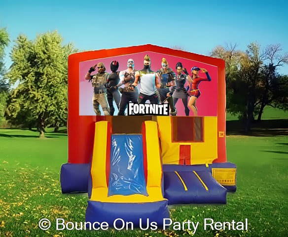 Fortnite Bounce House Slide Bounce House Inflatable Hire in