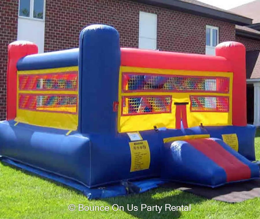 Hire Wrestling Ring Bounce House Giant Bouncy Boxing Ring